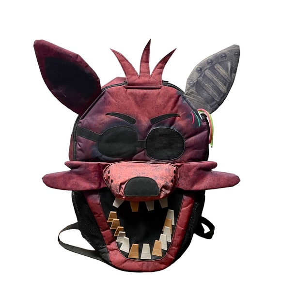 Bioworld Other - Five Nights At Freddy's Backpack LARGE FOXY FOX Pirate Face School Book Bag NEW